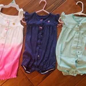 Carter's Romper Bundle